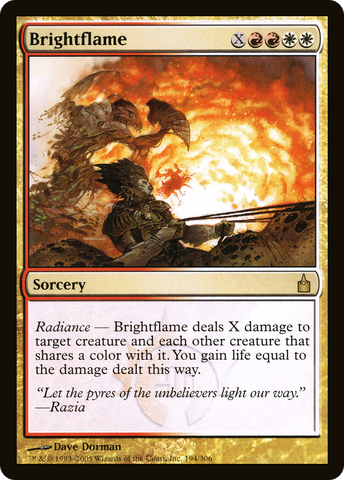 Brightflame (RAV-194)  Foil - Ravnica: City of Guilds