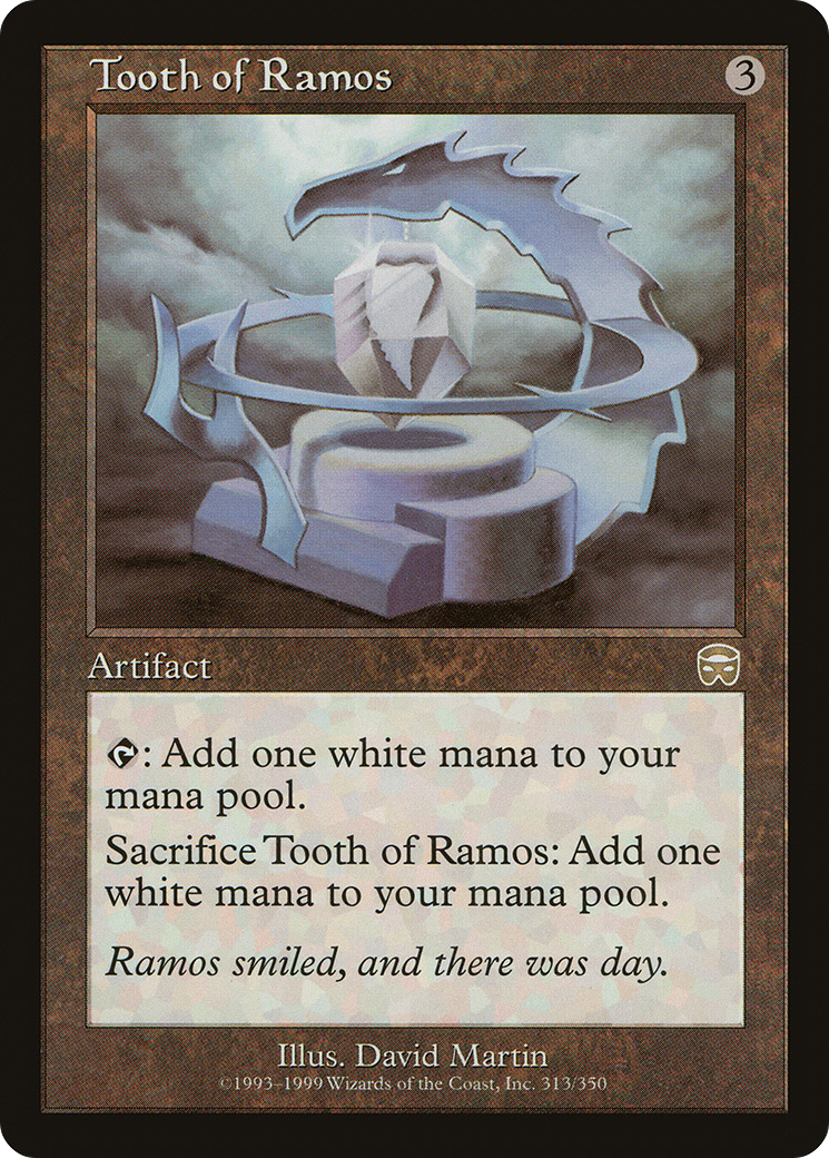 Tooth of Ramos (MMQ-313)  Foil - Mercadian Masques