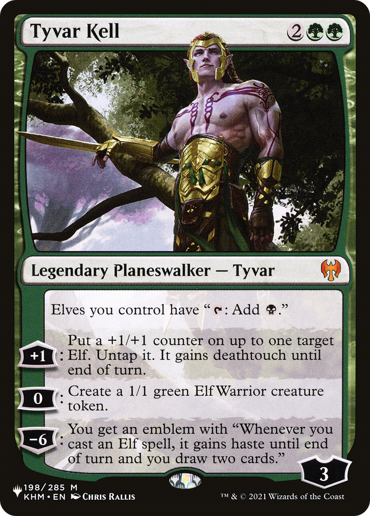 Tyvar Kell (LIST-198/285)  - The List