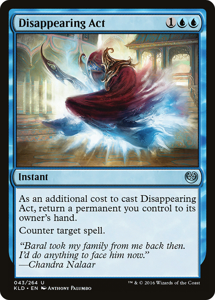 Disappearing Act (KLD-043)  - Kaladesh
