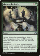 Gather the Pack (ORI-178)  Foil - Magic Origins