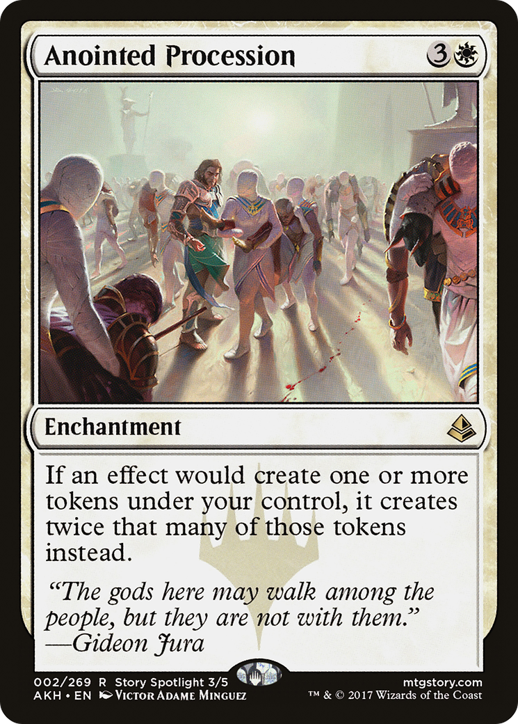 Anointed Procession (AKH-002)  - Amonkhet