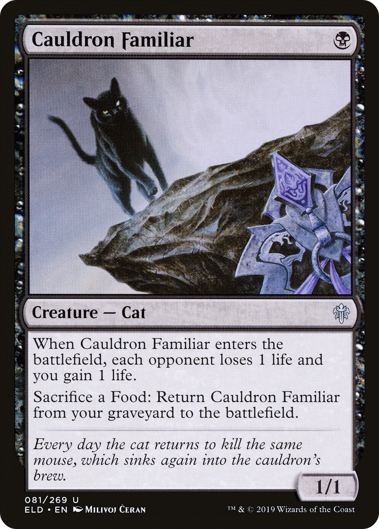 Cauldron Familiar (ELD-081)  - Throne of Eldraine