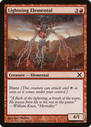 Lightning Elemental (10E-217)  - Tenth Edition