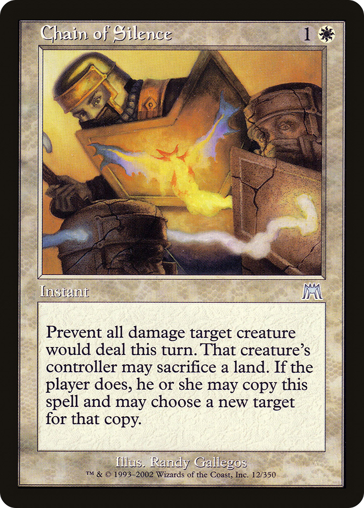 Chain of Silence (ONS-012)  - Onslaught