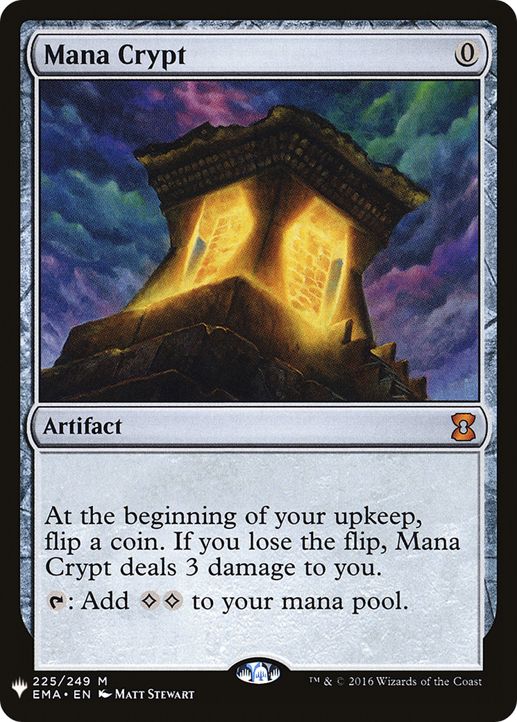 Mana Crypt (LIST-225)  - The List