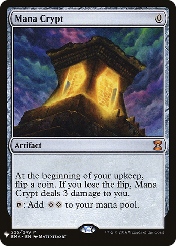 Mana Crypt (LIST-225)  - The List