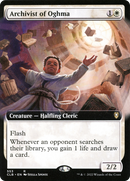 Archivist of Oghma (Extended Art) (CLB-553)  Foil - Commander Legends: Battle for Baldur's Gate: (Extended Art)