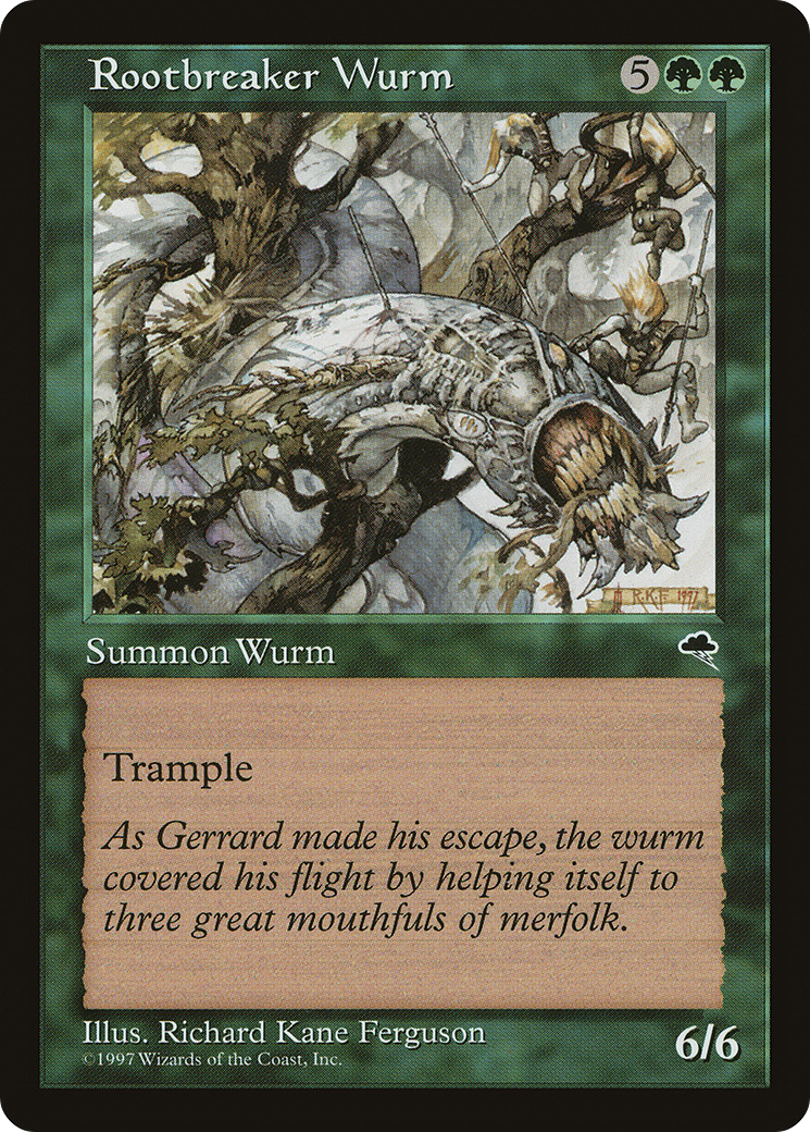 Rootbreaker Wurm (TMP-251)  - Tempest