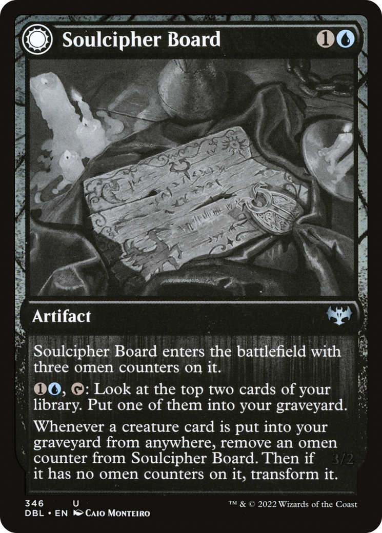 Soulcipher Board (DBL-346)  - Innistrad: Double Feature: (Double Faced Transform)