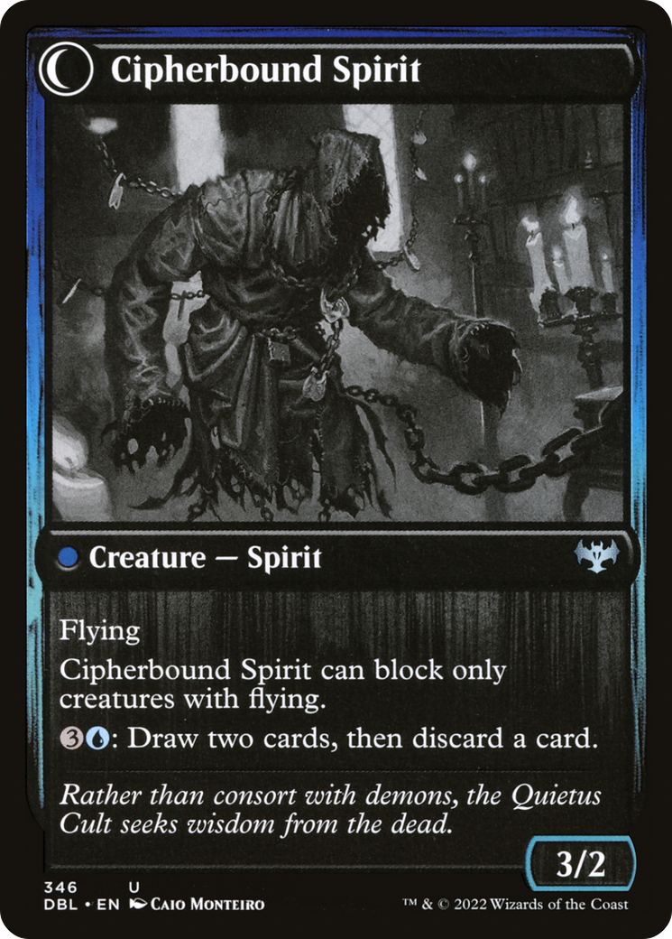 Soulcipher Board (DBL-346)  Foil - Innistrad: Double Feature: (Double Faced Transform)