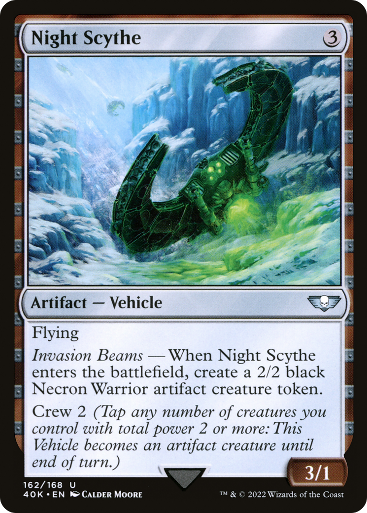 Night Scythe (40K-162)  - Warhammer 40,000 Commander