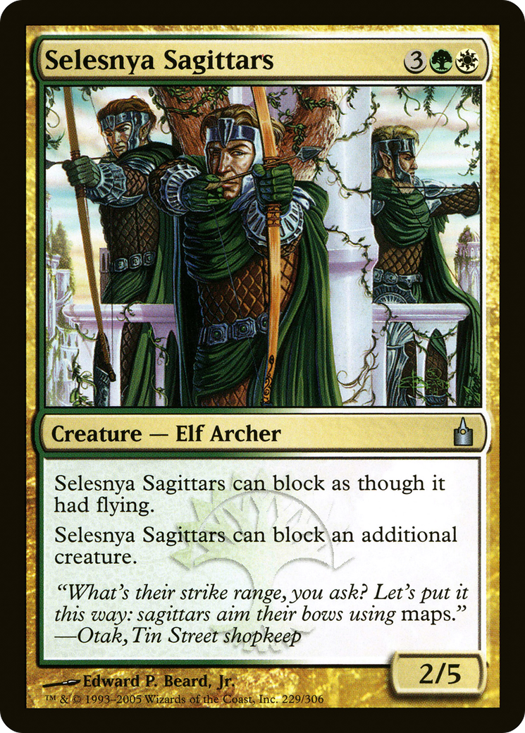 Selesnya Sagittars (RAV-229)  - Ravnica: City of Guilds