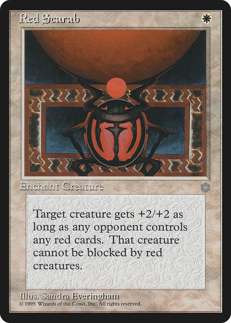Red Scarab (ICE-049) - Ice Age