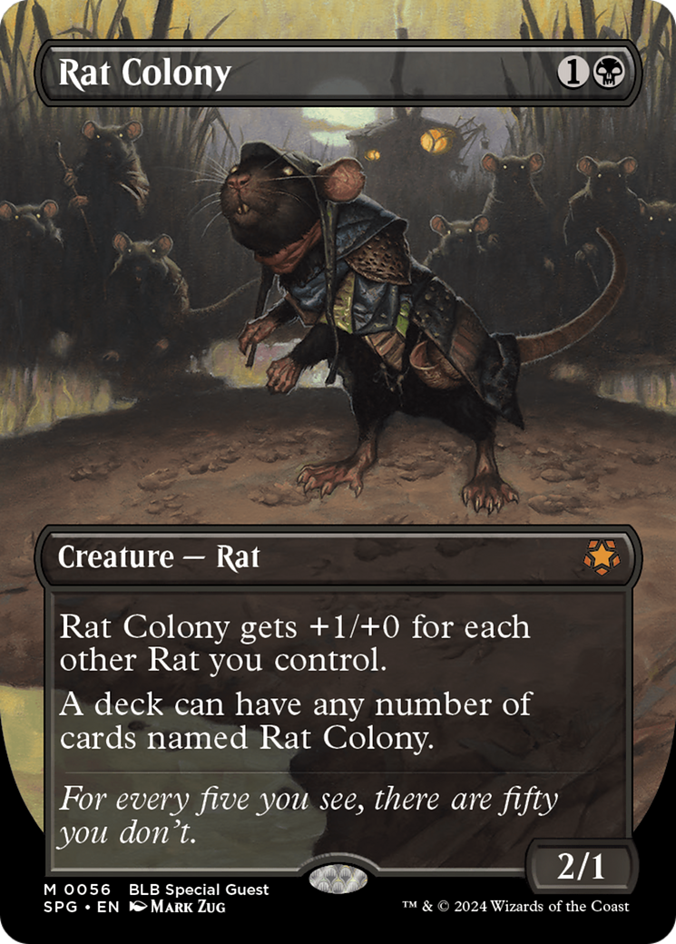 Rat Colony (Borderless) (SPG-056)  - Special Guests