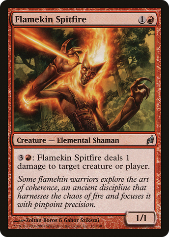 Flamekin Spitfire (LRW-168)  Foil - Lorwyn