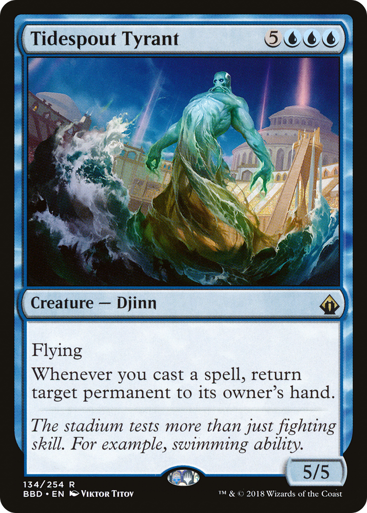 Tidespout Tyrant (BBD-134)  Foil - Battlebond