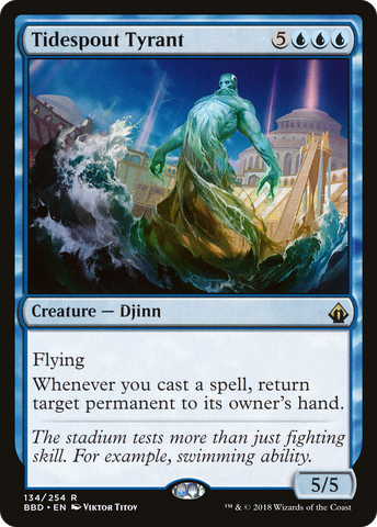 Tidespout Tyrant (BBD-134)  Foil - Battlebond