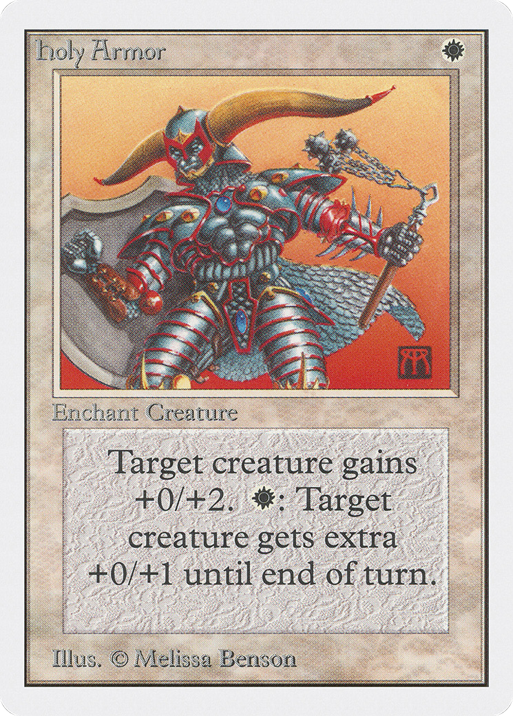 Holy Armor (2ED-)  - Unlimited Edition