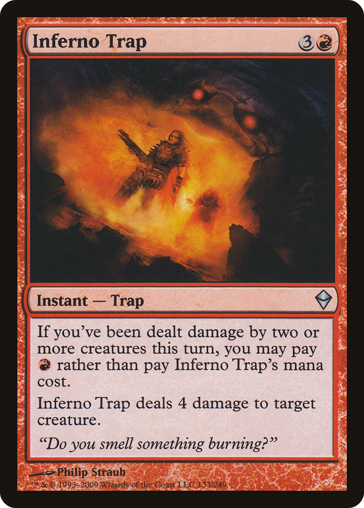 Inferno Trap (ZEN-133)  Foil - Zendikar