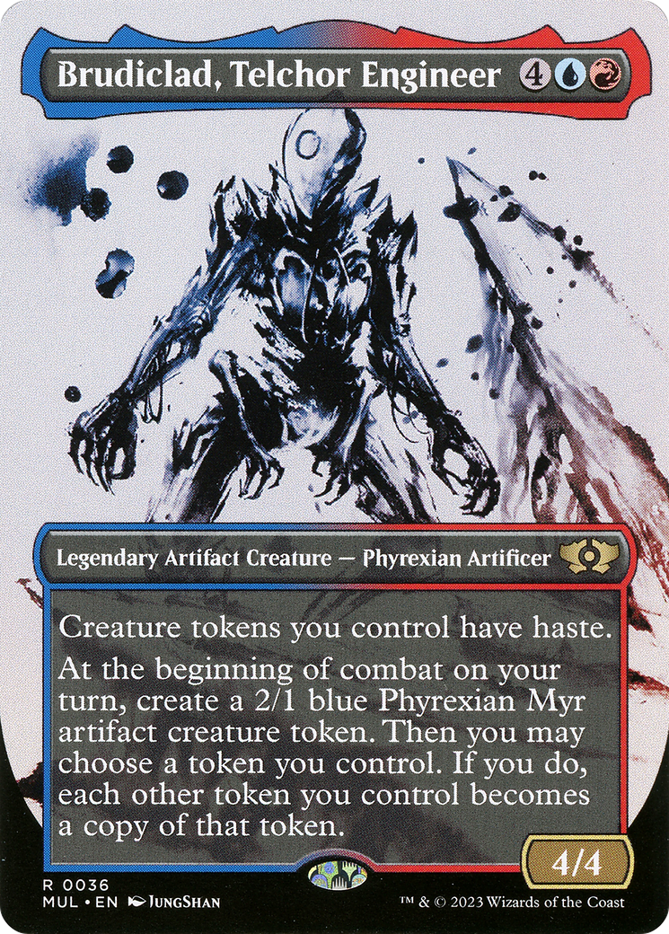 Brudiclad, Telchor Engineer (MUL-036)  Foil - Multiverse Legends: (Showcase) (Borderless)