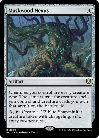 Maskwood Nexus (BLC-279)  - Bloomburrow Commander