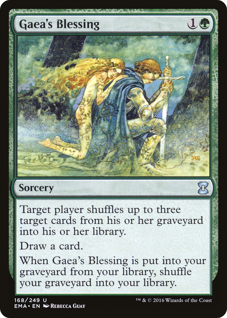Gaea's Blessing (EMA-168)  Foil - Eternal Masters