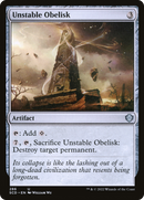 Unstable Obelisk (SCD-286)  - Starter Commander Decks