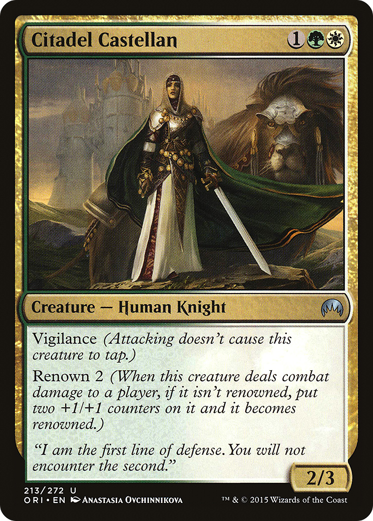 Citadel Castellan (ORI-213)  Foil - Magic Origins