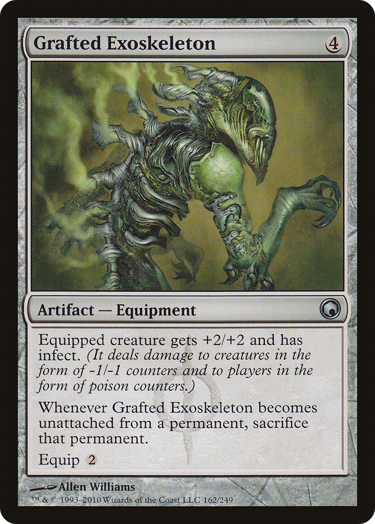 Grafted Exoskeleton (SOM-162)  - Scars of Mirrodin
