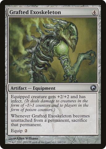 Grafted Exoskeleton (SOM-162)  - Scars of Mirrodin