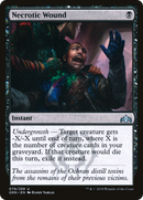 Necrotic Wound (GRN-079)  Foil - Guilds of Ravnica