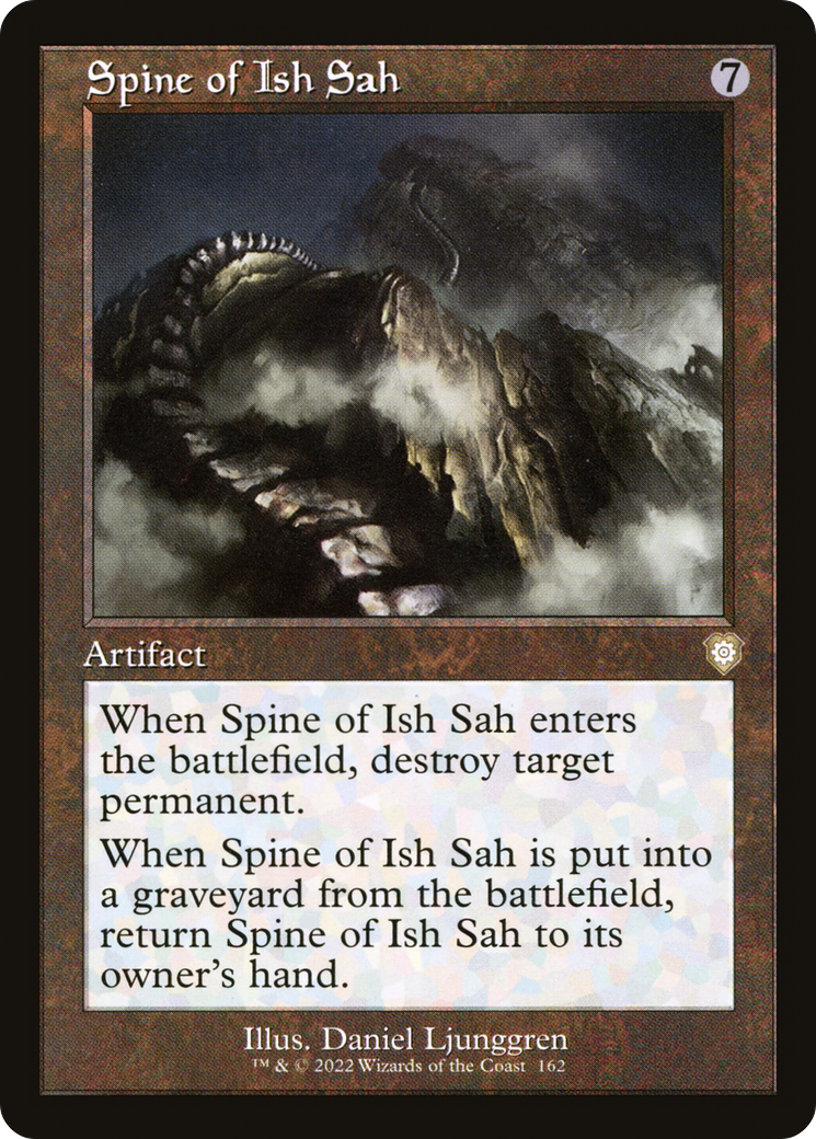 Spine of Ish Sah (Retro Frame) (BRC-162)  - The Brothers' War Commander
