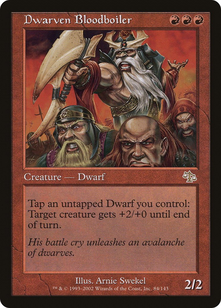 Dwarven Bloodboiler (JUD-084)  - Judgment