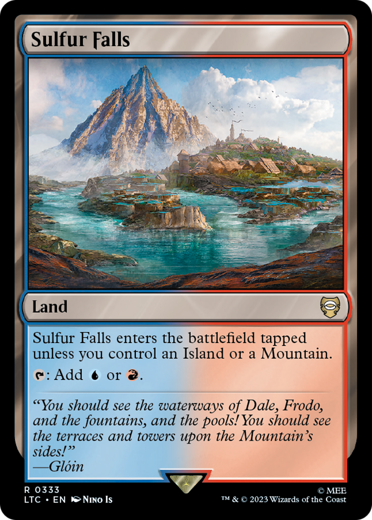 Sulfur Falls (LTC-333)  - Tales of Middle-earth Commander