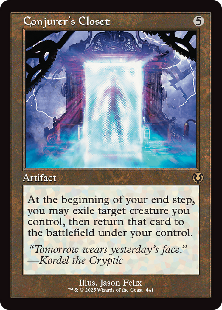 Conjurer's Closet (Retro Frame) (INR-441)  Foil - Innistrad Remastered
