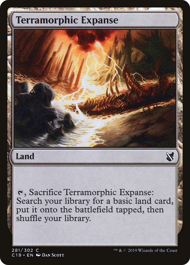 Terramorphic Expanse (C19-281)  - Commander 2019