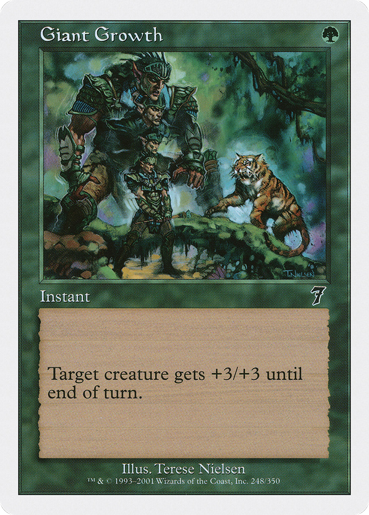Giant Growth (7ED-248) - Seventh Edition
