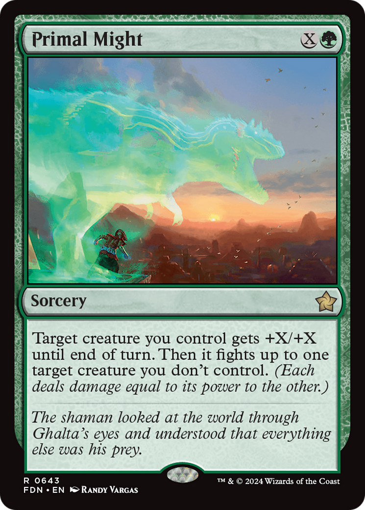 Primal Might (FDN-643)  - Foundations