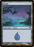 Island (287) (SHM-287)  Foil - Shadowmoor