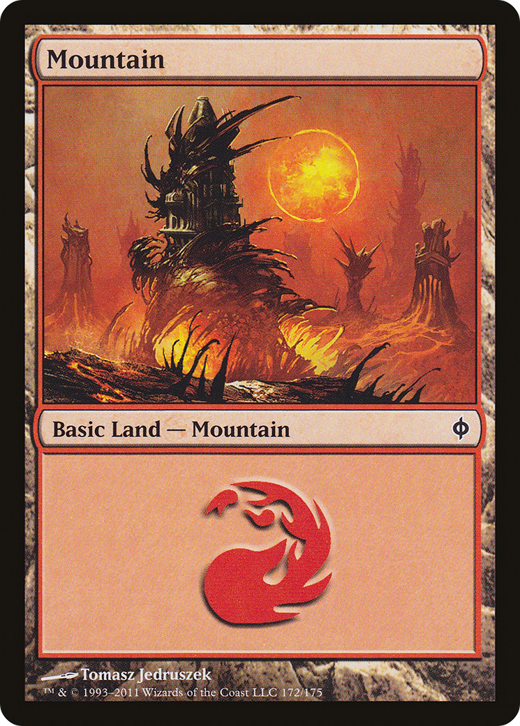 Mountain (172) (NPH-172)  - New Phyrexia
