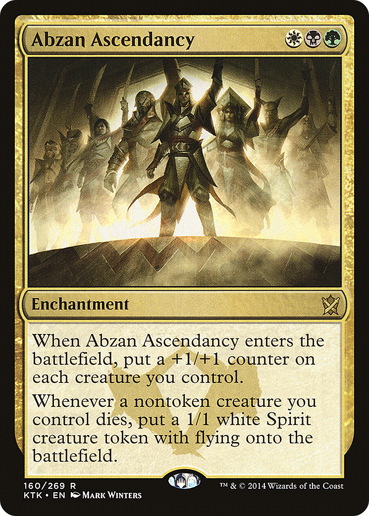 Abzan Ascendancy (KTK-160)  - Khans of Tarkir