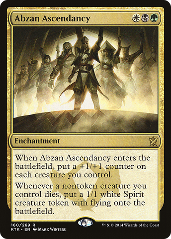 Abzan Ascendancy (KTK-160)  - Khans of Tarkir