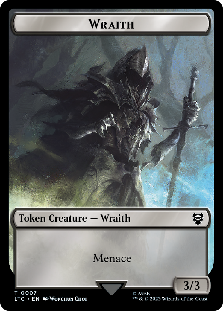 Wraith (TLTC-007)  - Tales of Middle-earth Commander Tokens