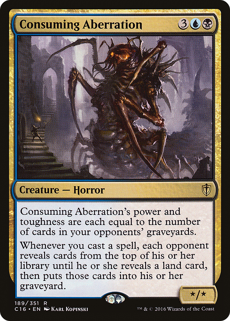 Consuming Aberration (C16-189)  - Commander 2016