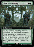 Court of Garenbrig (Extended Art) (WOC-033)  - Wilds of Eldraine Commander: (Extended Art)