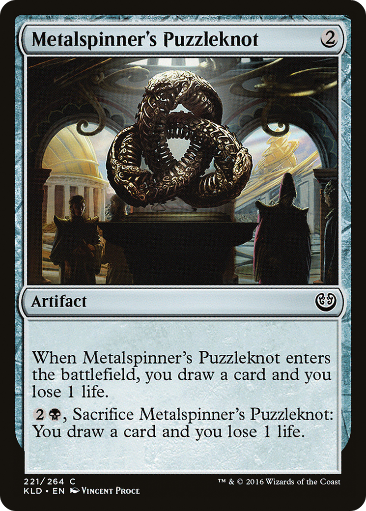 Metalspinner's Puzzleknot (KLD-221)  - Kaladesh