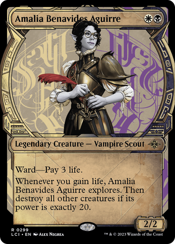 Amalia Benavides Aguirre (Showcase) (LCI-299)  Foil - The Lost Caverns of Ixalan: (Showcase)