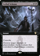Lethal Scheme (Extended Art) (NCC-137) - New Capenna Commander: (Extended Art)