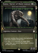 Ruzka, Terror of Point Lookout - Ayula, Queen Among Bears (Showcase) (Surge Foil) (PIP-876) - Fallout / Ruzka, Terror of Point Lookout: (Showcase) Foil